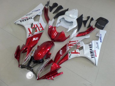 Purchase 2006-2007 Red Fiat Yamaha YZF R6 Motorcycle Fairings UK