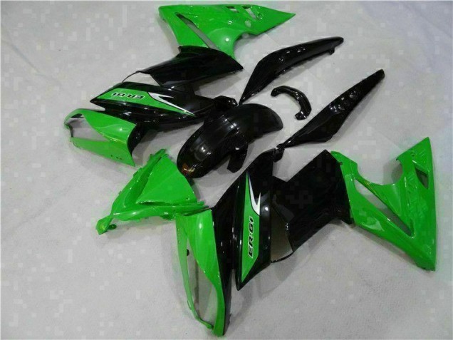 Purchase 2006-2008 Green Black Kawasaki EX650 Bike Fairings & Bodywork UK