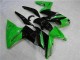 Purchase 2006-2008 Green Black Kawasaki EX650 Bike Fairings & Bodywork UK