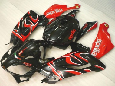 Purchase 2006-2011 Black Red Aprilia RS125 Motorcycle Fairings UK