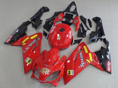 Purchase 2006-2011 Red Black Yellow Aprilia RS125 Motorcycle Fairings UK