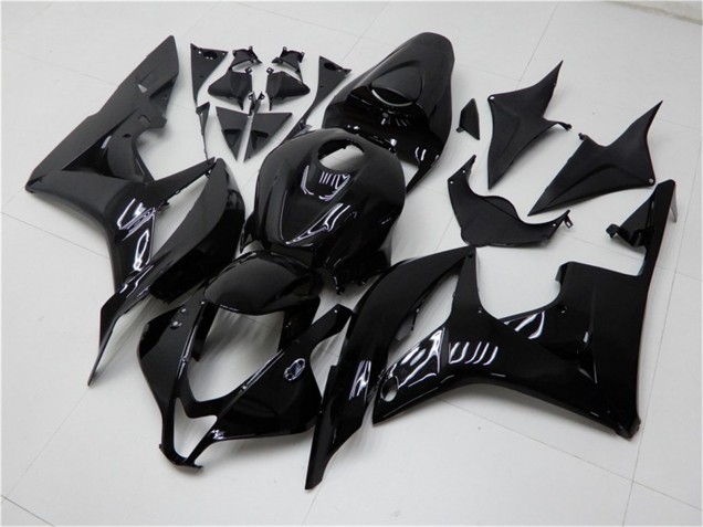 Purchase 2007-2008 Glossy Black Honda CBR600RR Motorcycle Fairings UK