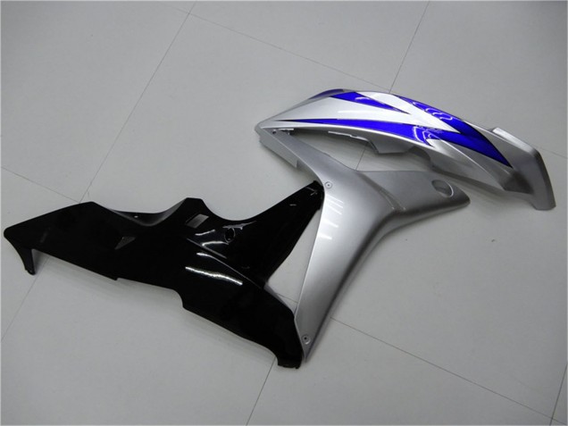 Purchase 2007-2008 Silver Blue Glossy Black OEM Style Honda CBR600RR Motorcycle Fairings UK