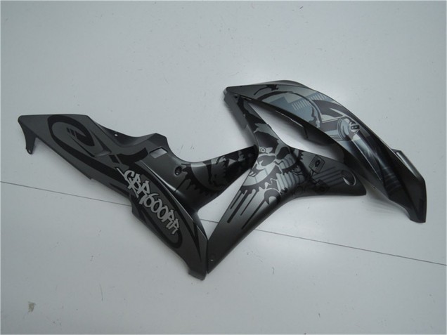 Purchase 2007-2008 Matte Black Graffiti Honda CBR600RR Motorcycle Fairings UK