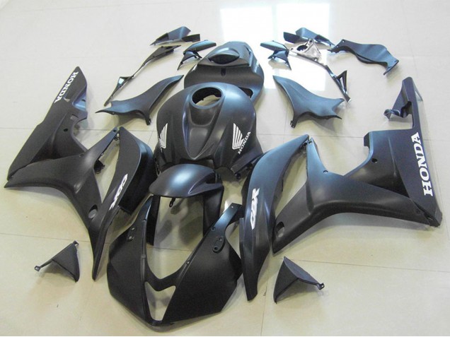 Purchase 2007-2008 Matte Black Honda CBR600RR Motorcycle Fairings UK