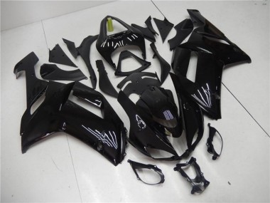 Purchase 2007-2008 Glossy Black Kawasaki ZX6R Abs Motorcycle Fairing UK