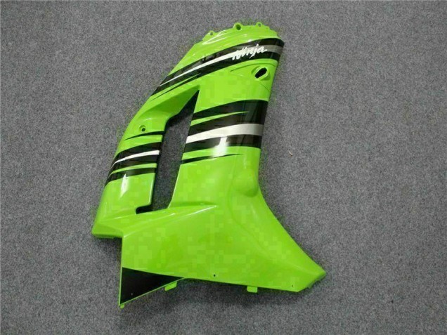 Purchase 2007-2008 Green Black Kawasaki ZX6R Motorcycle Fairings Kit UK Purchase 2007-2008 Green Black Kawasaki ZX6R Motorcycle Fairings Kit UK
