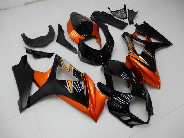 Purchase 2007-2008 Orange Black Suzuki GSXR 1000 Motorcycle Fairing UK