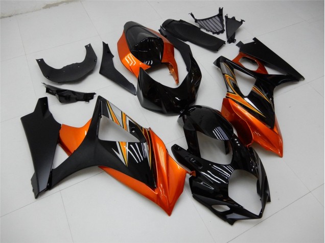 Purchase 2007-2008 Orange Black Suzuki GSXR 1000 K7 Motor Fairings UK Purchase 2007-2008 Orange Black Suzuki GSXR 1000 K7 Motor Fairings UK