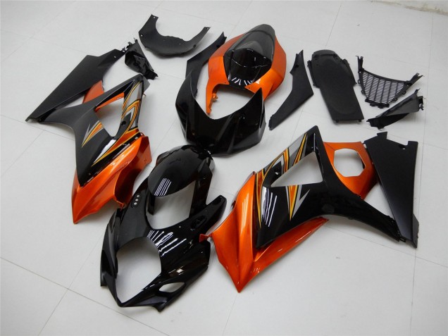 Purchase 2007-2008 Orange Black Suzuki GSXR 1000 Motorcycle Fairing UK