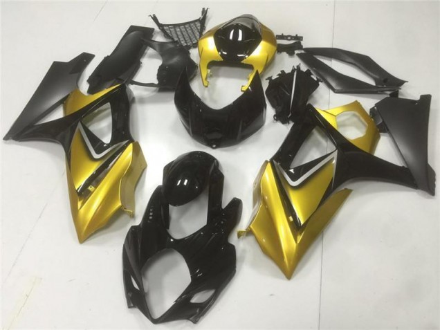Purchase 2007-2008 Gold Black Suzuki GSXR 1000 K7 Motorbike Fairing UK Purchase 2007-2008 Gold Black Suzuki GSXR 1000 K7 Motorbike Fairing UK