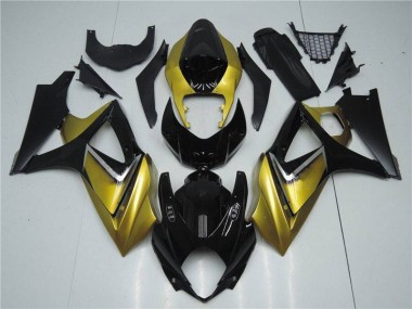 Purchase 2007-2008 Gold Black Suzuki GSXR 1000 K7 Motorbike Fairing UK