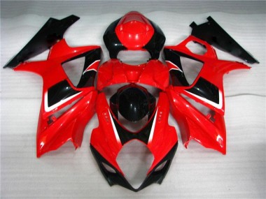 Purchase 2007-2008 Red Black Suzuki GSXR 1000 K7 Bike Fairings UK