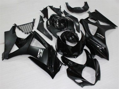 Purchase 2007-2008 Glossy Black Matte Black White Suzuki GSXR 1000 Motorcycle Fairings UK