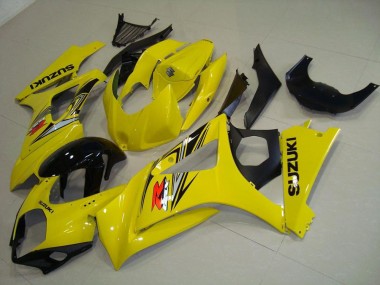 Purchase 2007-2008 Yellow Suzuki GSXR 1000 K7 Motorcycle Fairings Kit UK