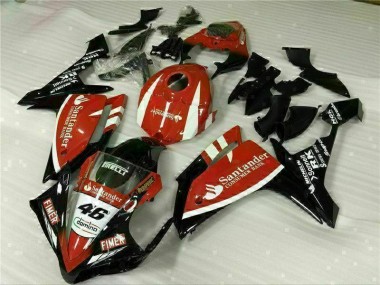Purchase 2007-2008 Red Yamaha YZF R1 Motorcycle Fairings Kit UK
