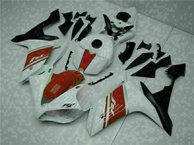 Purchase 2007-2008 White Yamaha YZF R1 Motorcycle Fairing UK