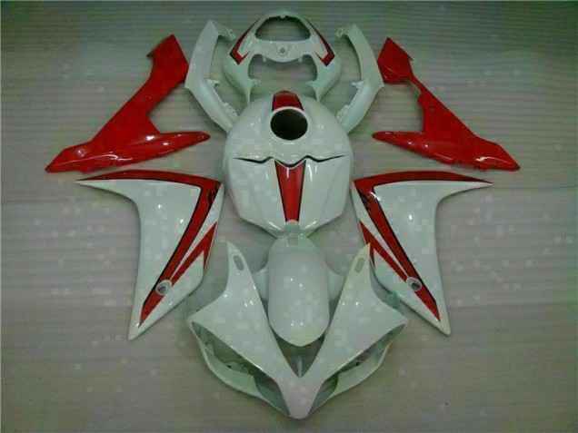 Purchase 2007-2008 White Red Yamaha YZF R1 Motorbike Fairing UK