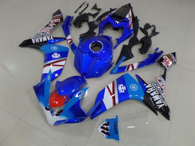 Purchase 2007-2008 Blue White Black Stickers Yamaha YZF R1 Motorcycle Fairing UK Purchase 2007-2008 Blue White Black Stickers Yamaha YZF R1 Motorcycle Fairing UK