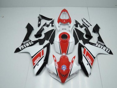 Purchase 2007-2008 Factory Red White Yamaha YZF R1 Motorbike Fairing UK