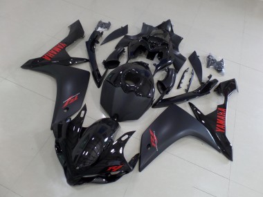 Purchase 2007-2008 Matte Black Red Yamaha YZF R1 Motorbike Fairing UK