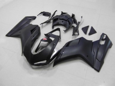 Purchase 2007-2014 Matte Black Black Sticker Ducati 848 1098 1198 Motorcycle Fairing UK