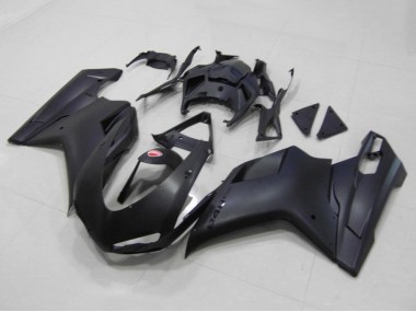 Purchase 2007-2014 Matte Black Ducati 848 Motorcycle Fairings UK