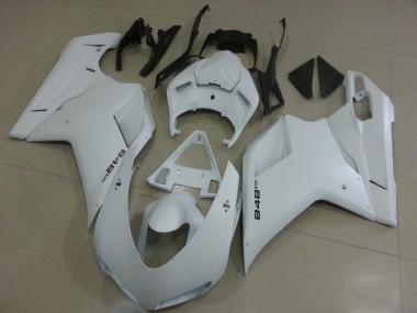Purchase 2007-2014 Matte White Ducati 848 1098 1198 Motorbike Fairing UK