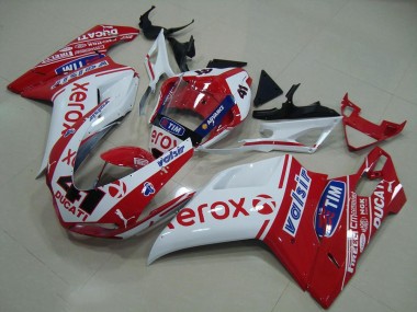 Purchase 2007-2014 Special Xerox Ducati 848 1098 1198 Bike Fairing UK