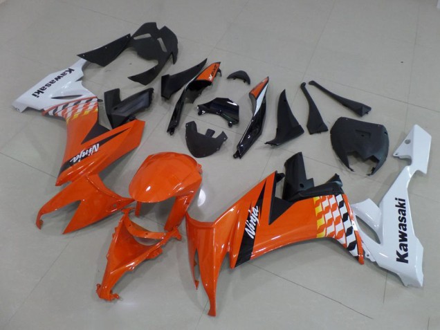 Purchase 2008-2010 Orange and White Kawasaki ZX10R Motorcycle Bodywork UK Purchase 2008-2010 Orange and White Kawasaki ZX10R Motorcycle Bodywork UK