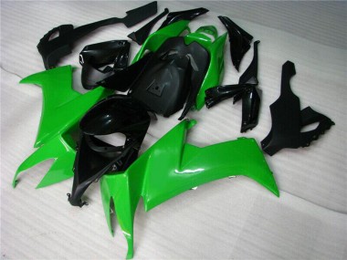 Purchase 2008-2010 Green Black Kawasaki ZX10R Motorcycle Fairing Kits UK