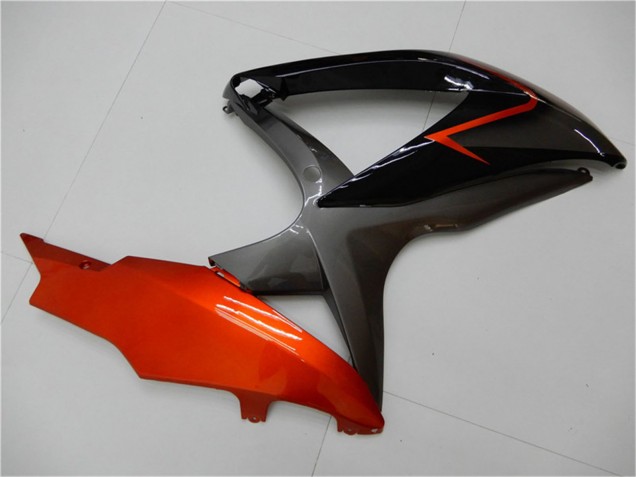 Purchase 2008-2010 Orange Grey Glossy Black Suzuki GSXR 600/750 Motorcycle Fairings UK