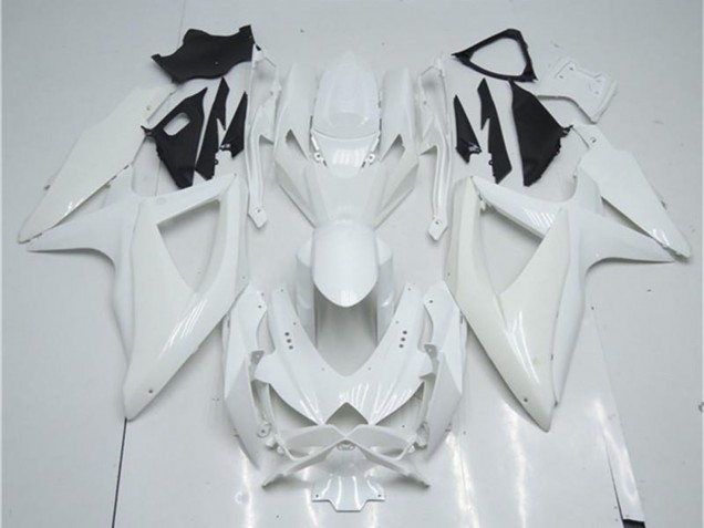 Purchase 2008-2010 White Suzuki GSXR 600/750 Motorcycle Fairing UK