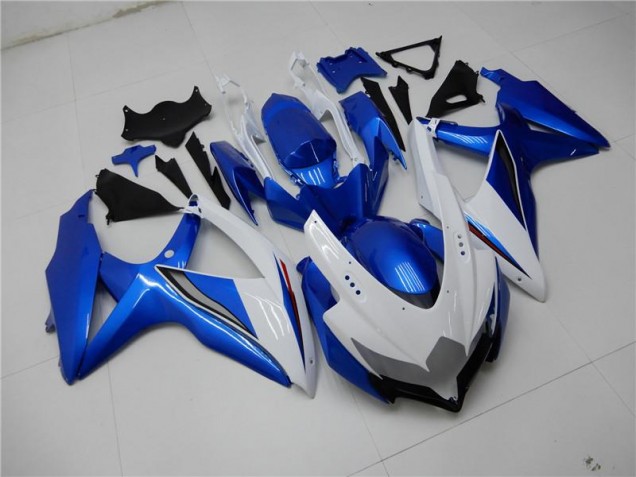 Purchase 2008-2010 White Blue Suzuki GSXR 600/750 Replacement Fairings UK Purchase 2008-2010 White Blue Suzuki GSXR 600/750 Replacement Fairings UK
