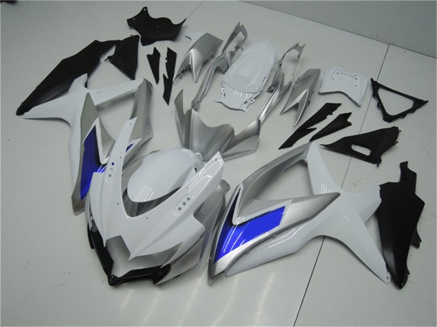 Purchase 2008-2010 Silver White Blue Black Suzuki GSXR 600/750 Motorcycle Fairings UK