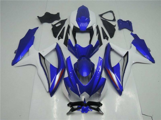 Purchase 2008-2010 Blue White Suzuki GSXR 600/750 Motorcylce Fairings UK Purchase 2008-2010 Blue White Suzuki GSXR 600/750 Motorcylce Fairings UK