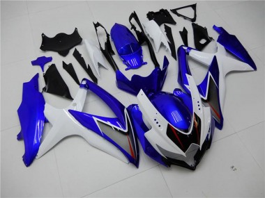 Purchase 2008-2010 White Blue Black Red Line Suzuki GSXR 600/750 Motorcycle Fairings UK