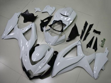 Purchase 2008-2010 Glossy White Suzuki GSXR 600/750 Motorcycle Fairings UK