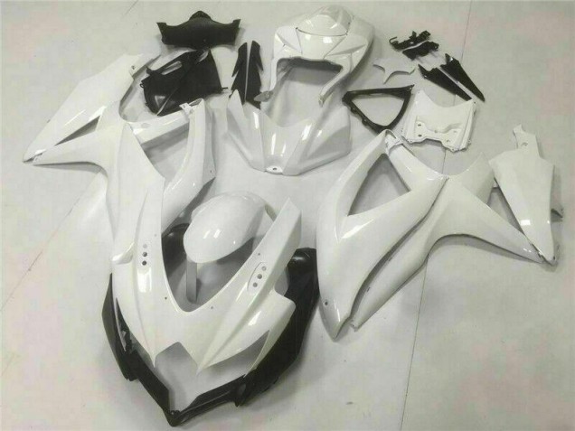 Purchase 2008-2010 White Suzuki GSXR 600/750 Motorcylce Fairings UK Purchase 2008-2010 White Suzuki GSXR 600/750 Motorcylce Fairings UK