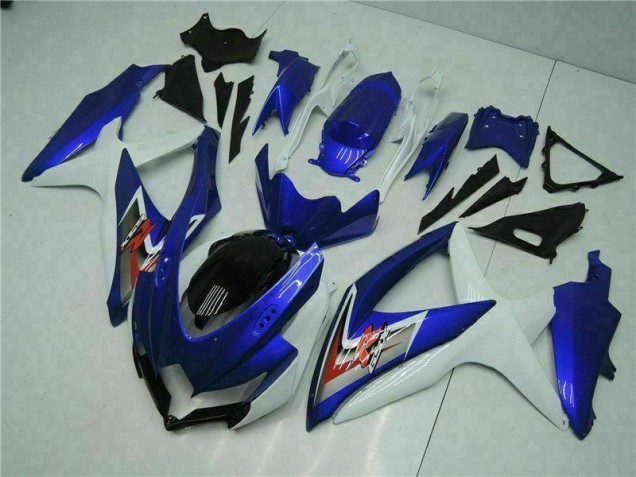 Purchase 2008-2010 Blue White Suzuki GSXR 600/750 Motorcycle Fairings UK Purchase 2008-2010 Blue White Suzuki GSXR 600/750 Motorcycle Fairings UK