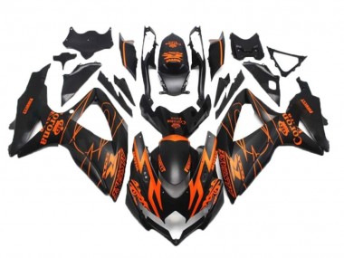 Purchase 2008-2010 Black Orange Suzuki GSXR 600/750 Bike Fairings UK