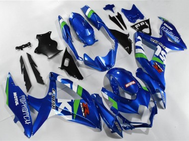 Purchase 2008-2010 Blue White Green Black Suzuki GSXR 600/750 Motorcycle Fairings UK