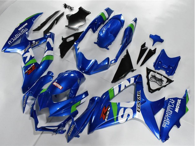 Purchase 2008-2010 Blue White Green Black Suzuki GSXR 600/750 Motorcycle Fairings UK