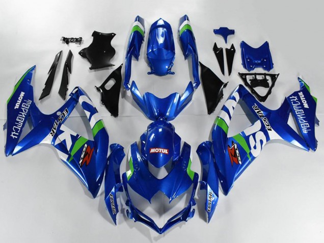 Purchase 2008-2010 Blue White Green Black Suzuki GSXR 600/750 Motorcycle Fairings UK