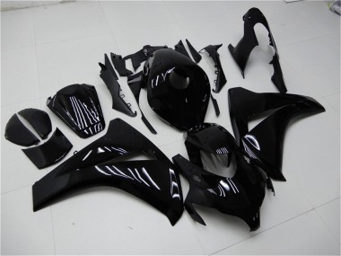 Purchase 2008-2011 Glossy Black Honda CBR1000RR Motorcycle Fairing Kits UK