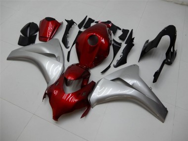 Purchase 2008-2011 Silver Maroon Red Honda CBR1000RR Motorcycle Fairings UK