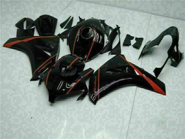 Purchase 2008-2011 Glossy Black Red Honda CBR1000RR Motorcycle Fairings UK