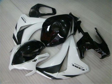 Purchase 2008-2011 White Glossy Black Honda CBR1000RR Motorcycle Fairings Kits UK
