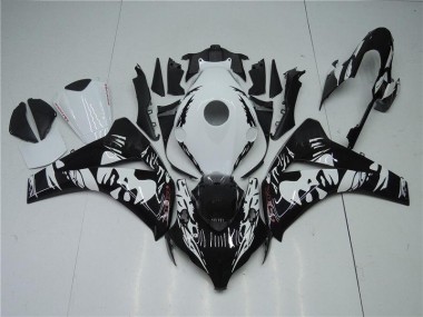 Purchase 2008-2011 Black White Honda CBR1000RR Motorbike Fairing UK