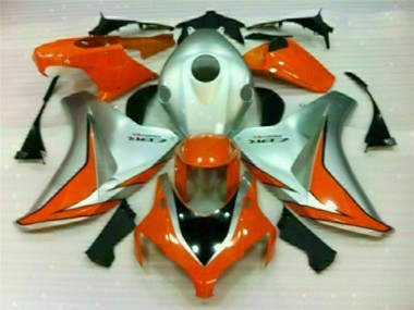 Purchase 2008-2011 Silver Orange Honda CBR1000RR Bike Fairings UK